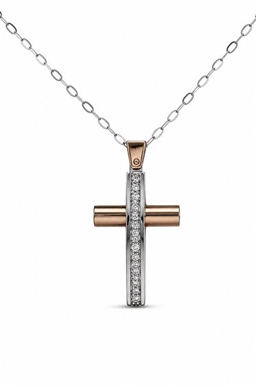 Pendant Cianfrone Gioielli Man in Gold Diamante 0.08 Ct PEOR-7-198 - PEOR-7-198